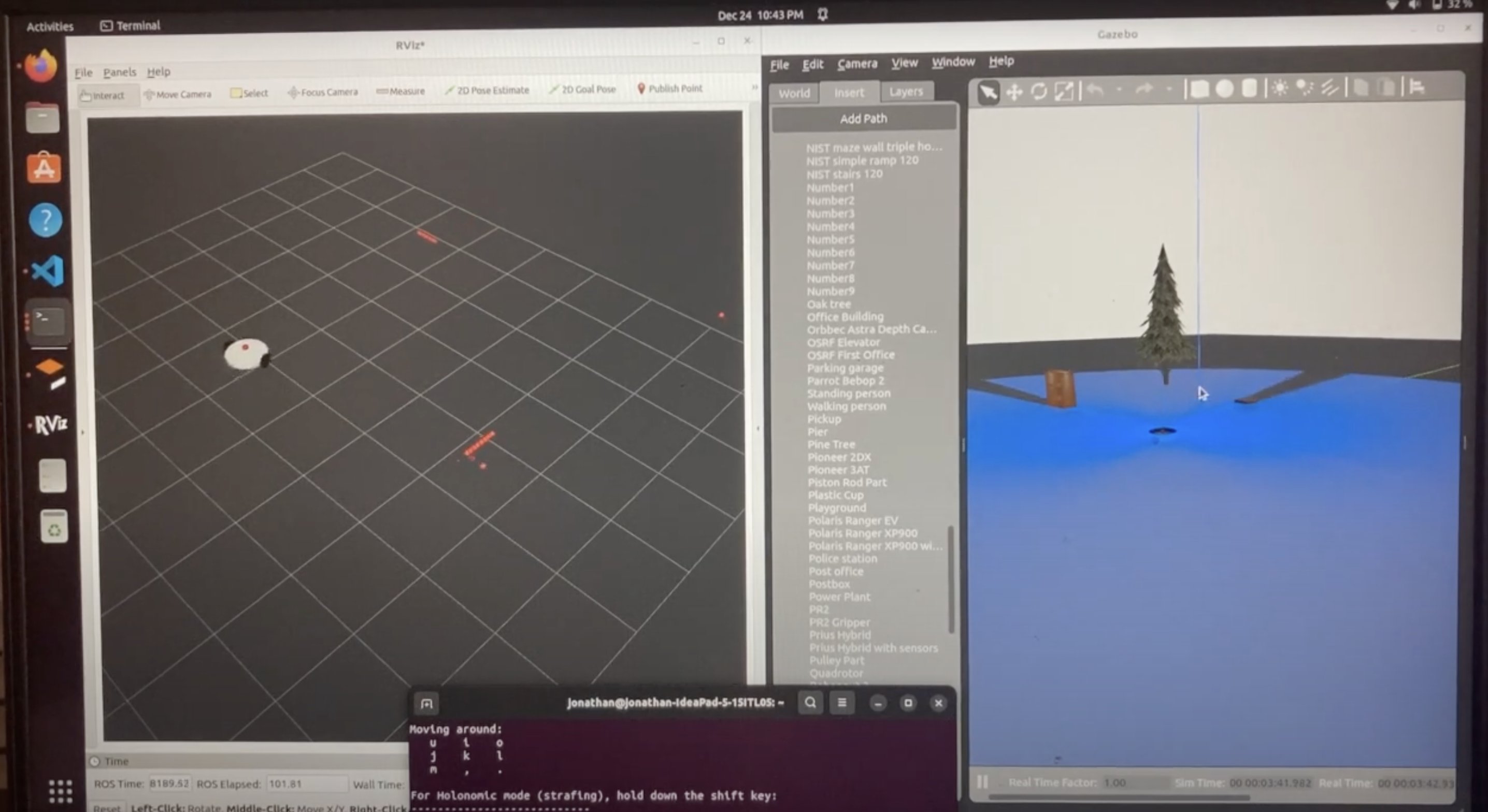 ROS Lidar Demo